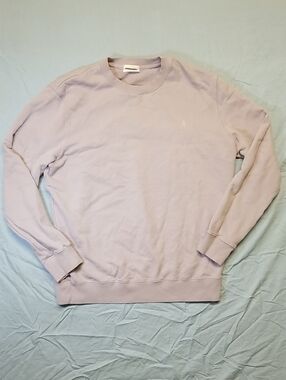 Armedangels Embroidered Logo Lavender Pullover Crewneck Sweatshirt Sweater